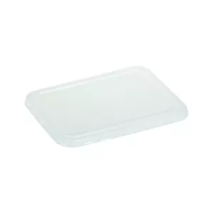 Couvercle  PP pour barquette bagasse 182x230mm